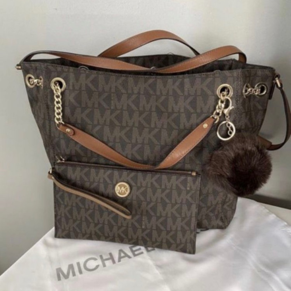 Michael Kors bag with matching wallet